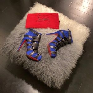 Christian Louboutin Suede Booties